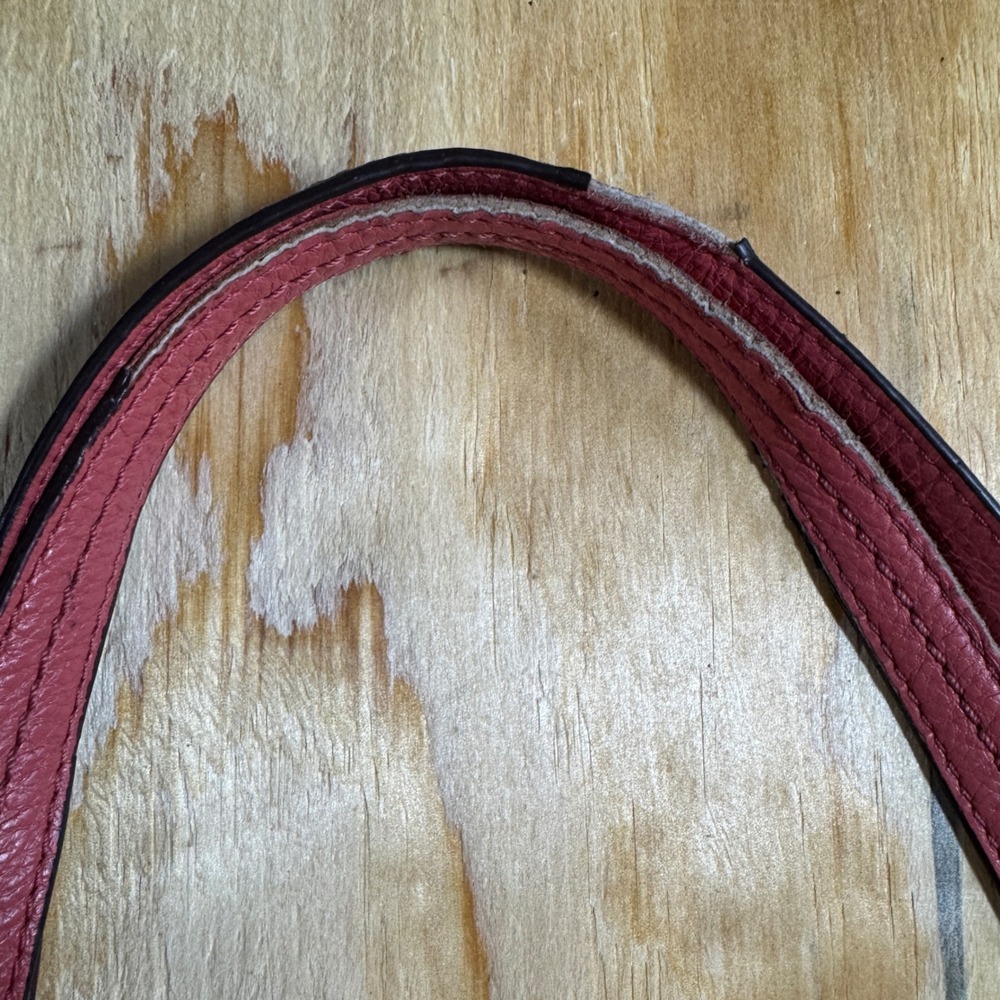 Coach Park Leather Carrie Tote Pink Pebbled Leather Shoulder Bag F23284 - Picture 7 of 11